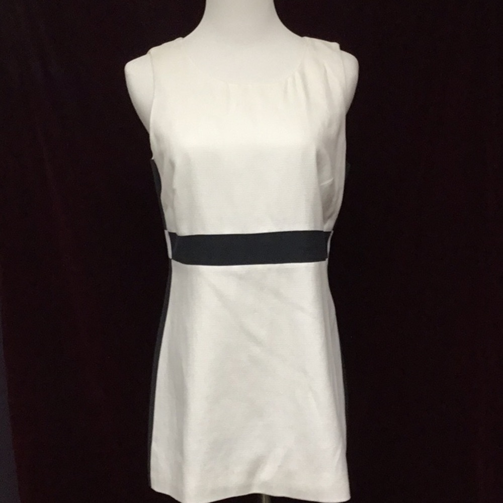 Rachel Zoe black and white tunic top